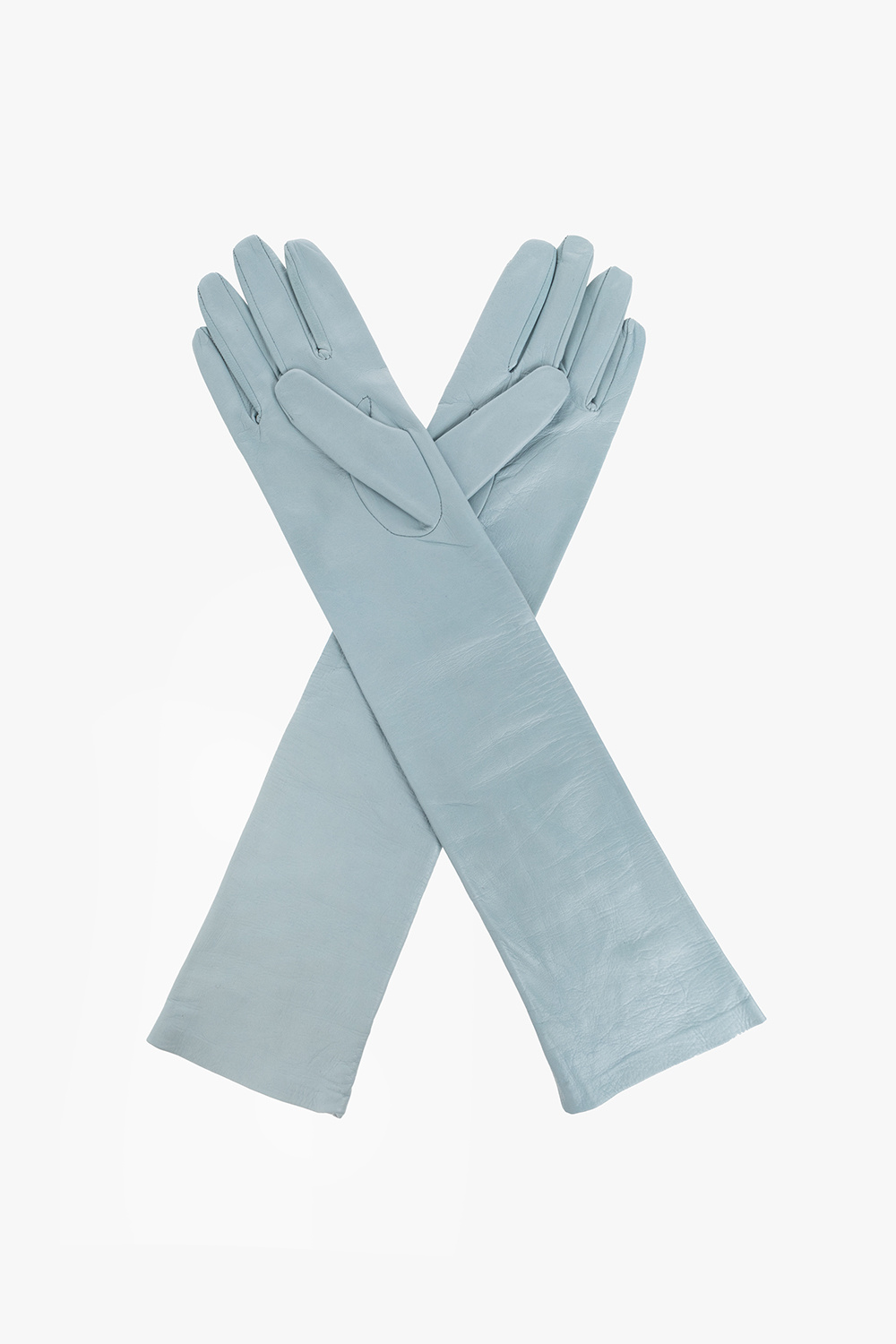 Light blue Long gloves Maison Margiela